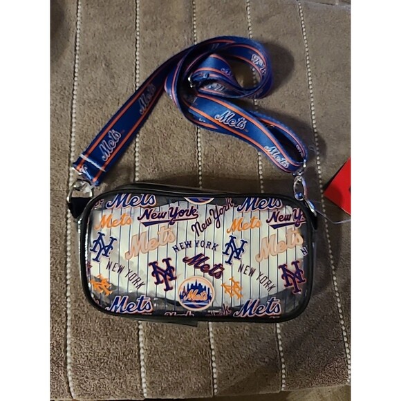 Foco New York METS Stadium Clear Crossbody Bag FOCO NWT - Picture 1 of 8